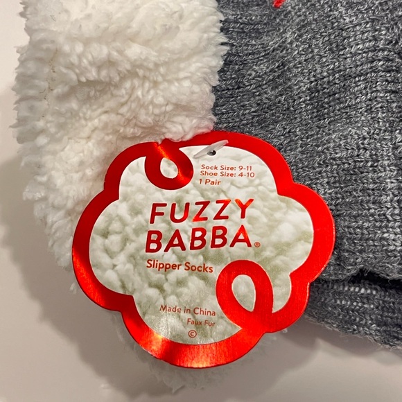 Fuzzy Slippers Holiday - Size 4 - 10 - Picture 4 of 7